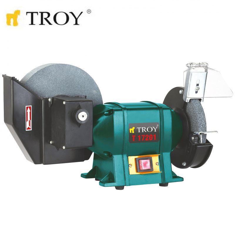 TROY 17201 Sulu Kuru Taş Motoru, 400W