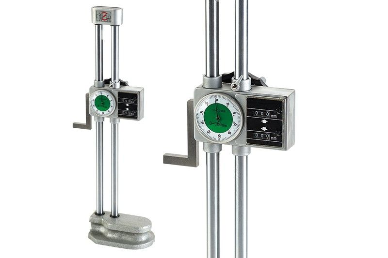 GFB 1251 - Saatli Yükseklik Mihengiri Çift Kolonlu 0 - 500 x 0,01 mm