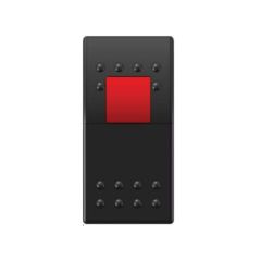 BFY Switch Kırmızı On (Yaylı)-Off 12/24V