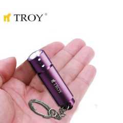 TROY 28086 Mini LED El Feneri ve Anahtarlık (24 Adet, Standlı)