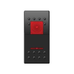 BFY Switch Kırmızı On(Yaylı)-Off-On(Yaylı) 12/24V