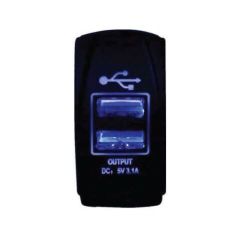 BFY Switch Usb 2'li 12/24V