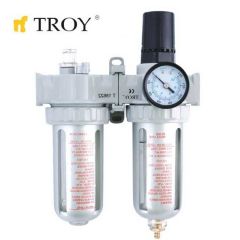 TROY 18624 Şartlandırıcı (Filtre + Regülatör + Yağlayıcı) 1/4(N)PT