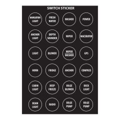 BFY Switch Çıkartma Yuvarlak İngilizce