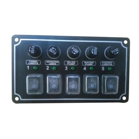 MORS 4'lü Switch Panel Yatay