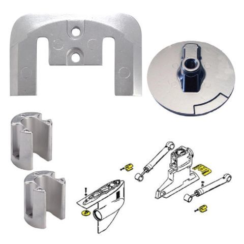 BEST ANODE MERCURY Tutya BRAVO 2/3 Set 780g Alü.
