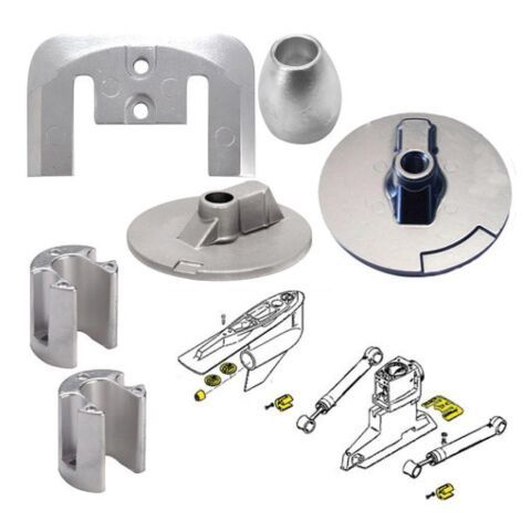 BEST ANODE MERCURY Tutya BRAVO 3 Set Alü.