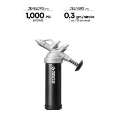 GROZ Mini İtmeli Tip Gres Pompası (G3P)
