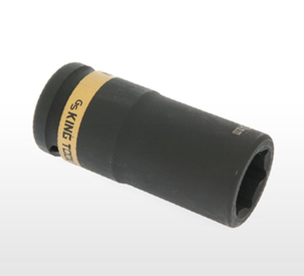 A 1363 GS KING TOOLS Darbeli Chrome Molybdenium Uzun Lokma 1/2'' 17 mm