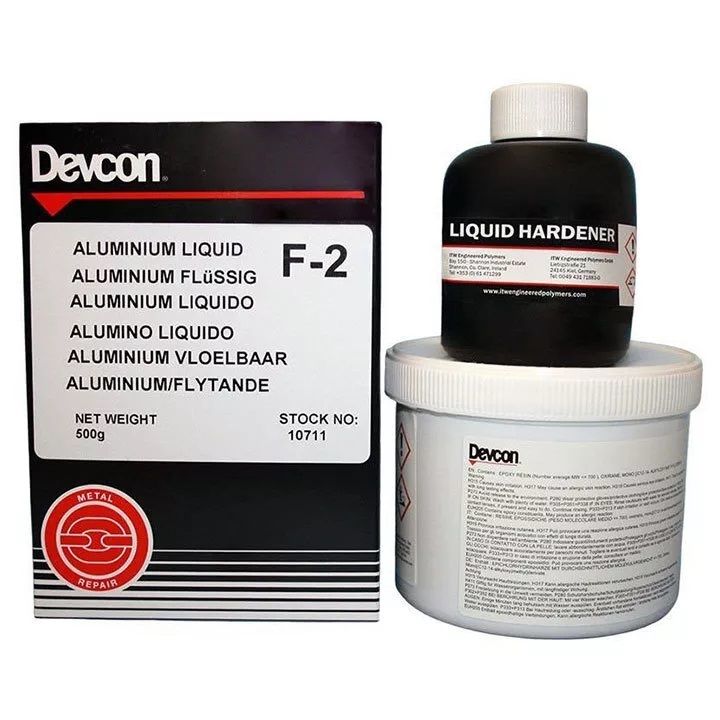 DEVCON F-2 - Alüminyum Sıvı Epoksi Macun 500g
