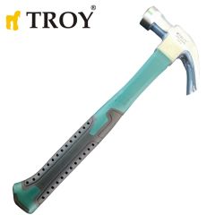 TROY 27247 Fiberglas Saplı Çatal Çekiç, 500gr