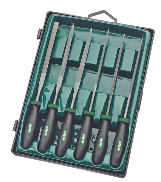 Mannesmann 61010 Profesyonel Saatçi Eğe Seti, 6 Parça