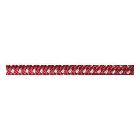 DOLPHIN ROPE Renkli İskota Halatı 10mm Kırmızı-Beyaz