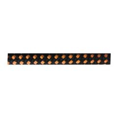 DOLPHIN ROPE Renkli İskota Halatı 8mm Siyah-Turuncu
