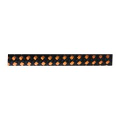 DOLPHIN ROPE Renkli İskota Halatı 12mm Siyah-Turuncu