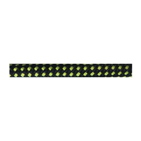 DOLPHIN ROPE Renkli İskota Halatı 12mm Siyah-Sarı