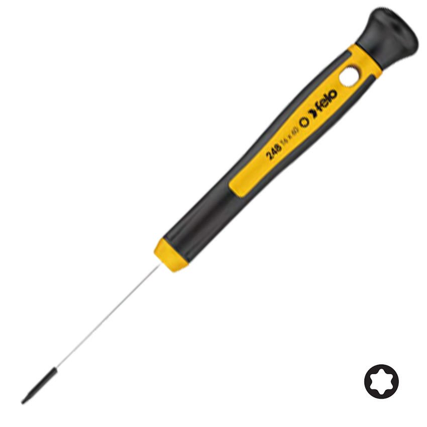 FELO Elektronikçi Klemens Tornavida Torx Uçlu T5x60mm (248 Serisi)