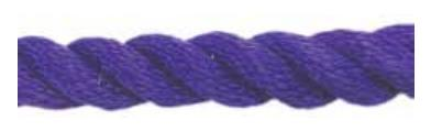 DOLPHIN ROPE Yüzer Halat 3 Kollu 30mm Mavi