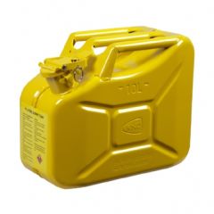 KNC Metal Yakıt Benzin Bidonu 10 Litre Sarı