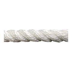 DOLPHIN ROPE Polyester Halat 3 Kollu 26mm Beyaz