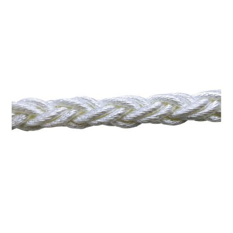 DOLPHIN ROPE Polyester Halat 8 Kollu 18mm Beyaz