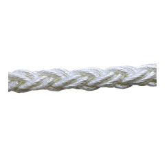 DOLPHIN ROPE Polyester Halat 8 Kollu 18mm Beyaz