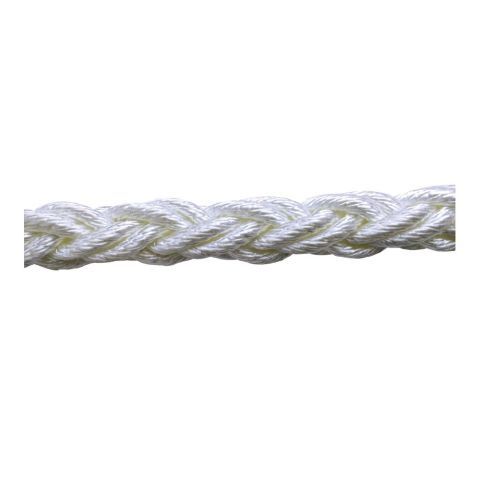 DOLPHIN ROPE Polyester Halat 8 Kollu 26mm Beyaz