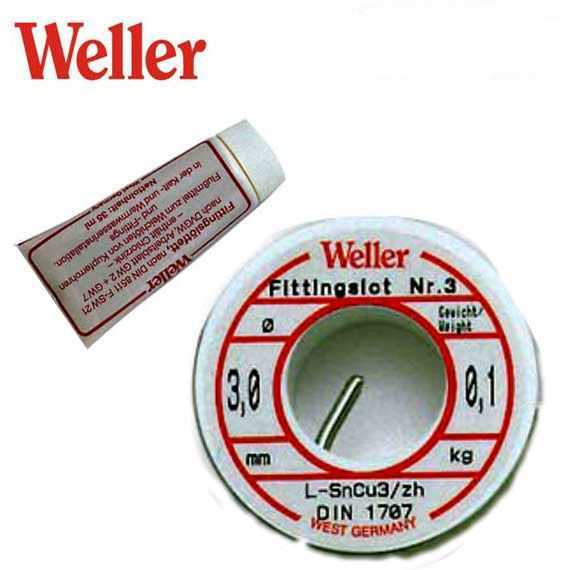 WELLER WLS 100 Lehim Teli + Yağı