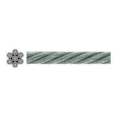 2mm Paslanmaz Çelik Halat 7x19 Cr-Ni