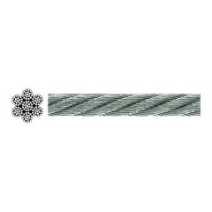 10mm Paslanmaz Çelik Halat 7x19 Cr-Ni