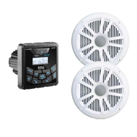 BOSS Kare Teyp + Hoparlör Paketi 15cm (MCKGB450W.6)