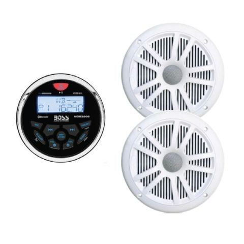 BOSS Yuvarlak Teyp + Hoparlör Paketi 15cm (MCKGB350W.6)