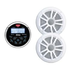 BOSS Yuvarlak Teyp + Hoparlör Paketi 15cm (MCKGB350W.6)