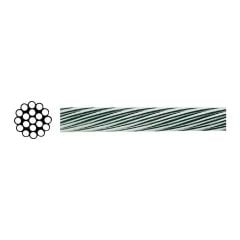 6mm Paslanmaz Çelik Halat 1x19 Cr-Ni