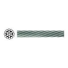 12mm Paslanmaz Çelik Halat 1x19 Cr-Ni
