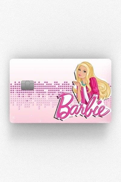 Barbie Kredi Kartı Kaplama Stickeri Papara, Tosla, Kredi Kartı Için Uyumlu