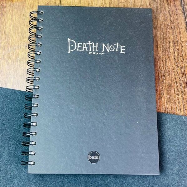 Death Note Tasarımlı Spiralli Defter