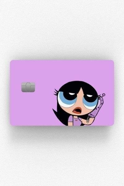 PPG Mor Telefon Kredi Kartı Kaplama Stickeri Papara, Tosla, Kredi Kartı Için Uyumlu
