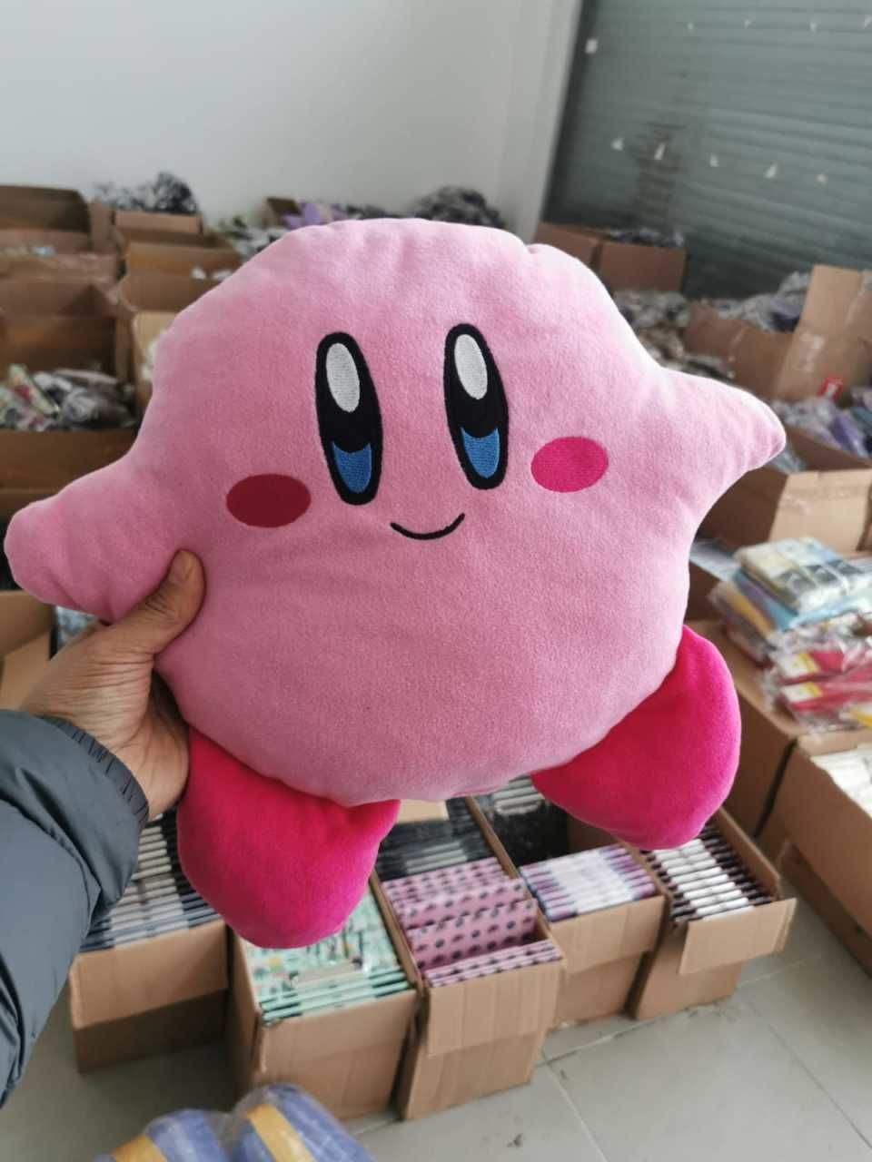 Kirby Tasarımlı Yumuşak Yastık