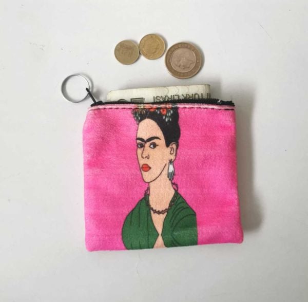 Frida Kahloa Desenli Bozuk Paralık