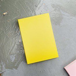 Hardal Sarısı Lastikli Defter