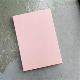 Pudra Pembe Lastikli Defter