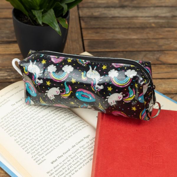 Unicorn Desen Kalem Makyaj Çantası