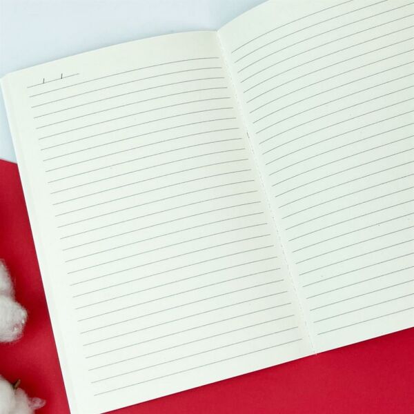 Yıldız Haritası Motto Tasarımlı Terzi Dikişli Defter