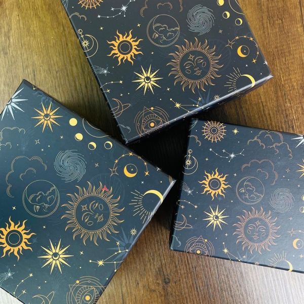 Space Tarot Tasarımlı 3'lü Kutu