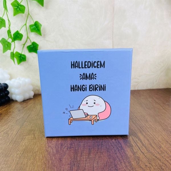 Hal Edecem Tasarımlı 3'lü Kutu