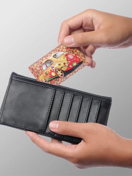 Woswos Kredi Kartı Kaplama Stickeri Papara, Tosla, Kredi Kartı Için Uyumlu
