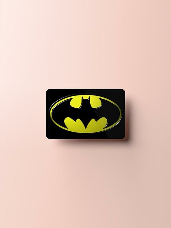 Batman Kredi Kartı Kaplama Stickeri Papara, Tosla, Kredi Kartı Için Uyumlu