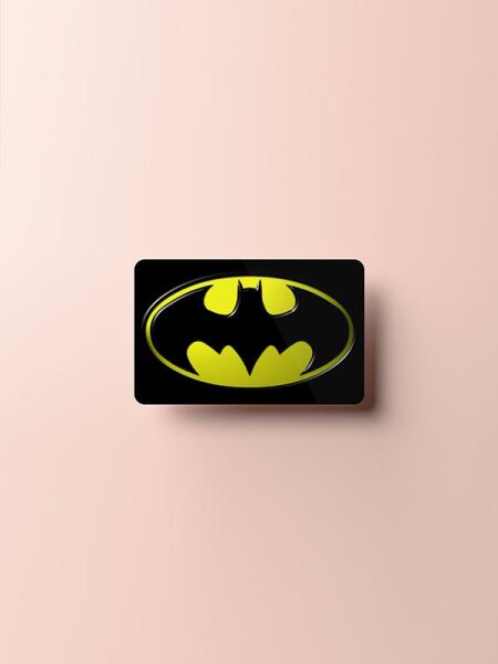 Batman Kredi Kartı Kaplama Stickeri Papara, Tosla, Kredi Kartı Için Uyumlu