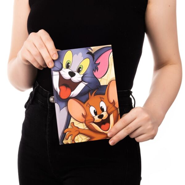 Tomy ve Jerry Tasarımlı Lastikli Defter